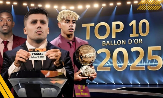 Top 10 Contenders for the 2025 Ballon d'Or ranking - Goatkits Store