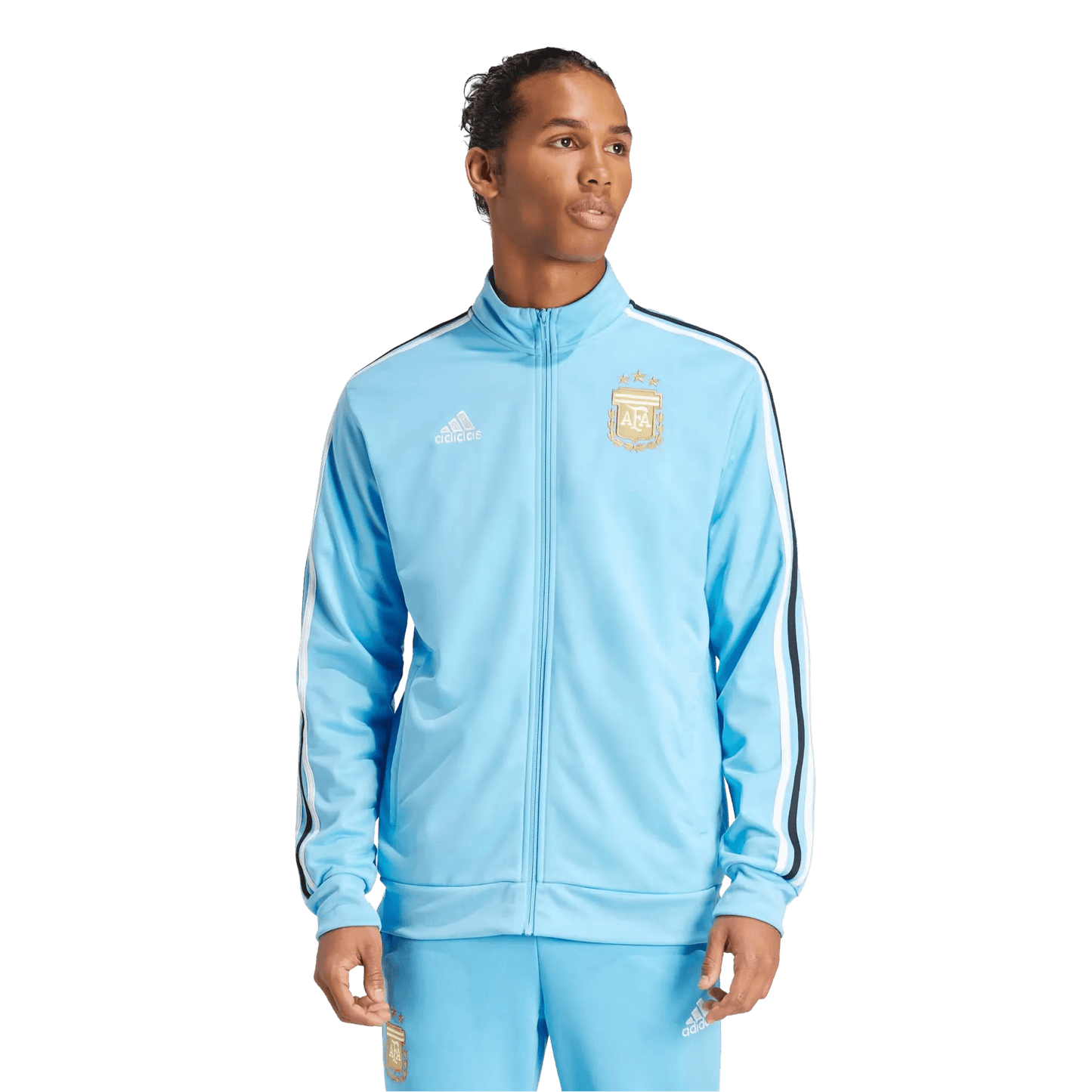 2024 Argentina Blue Full Zipper Jacket + Long Pants - Goatkits Store