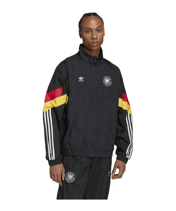 2024 Germany Football Tracksuit Black - Goatkits Store