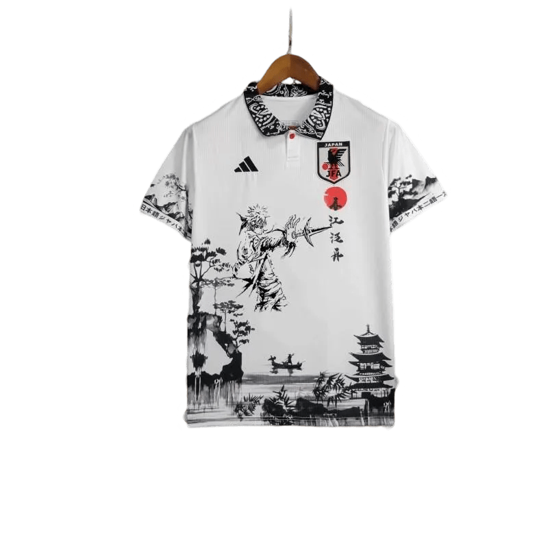 2024 JFA Japan Minato Namikaze White Special Edition Jersey - Goatkits Store