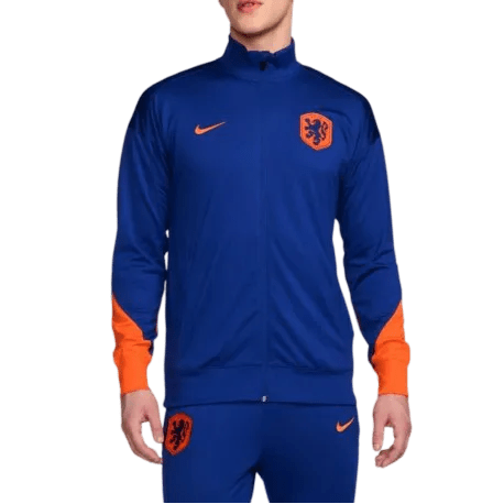 2024 Netherlands Football Tracksuit Blue - Goatkits Store