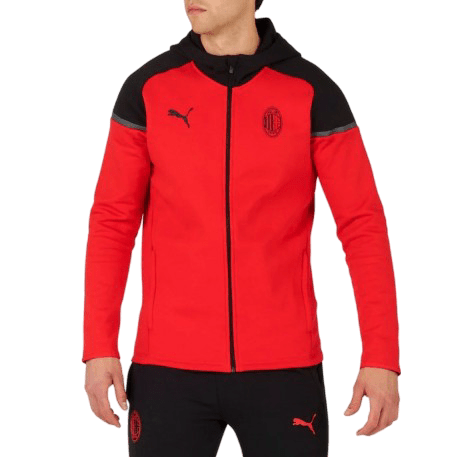 2024/2025 AC Milan Football Tracksuit Red & Black - Goatkits Store