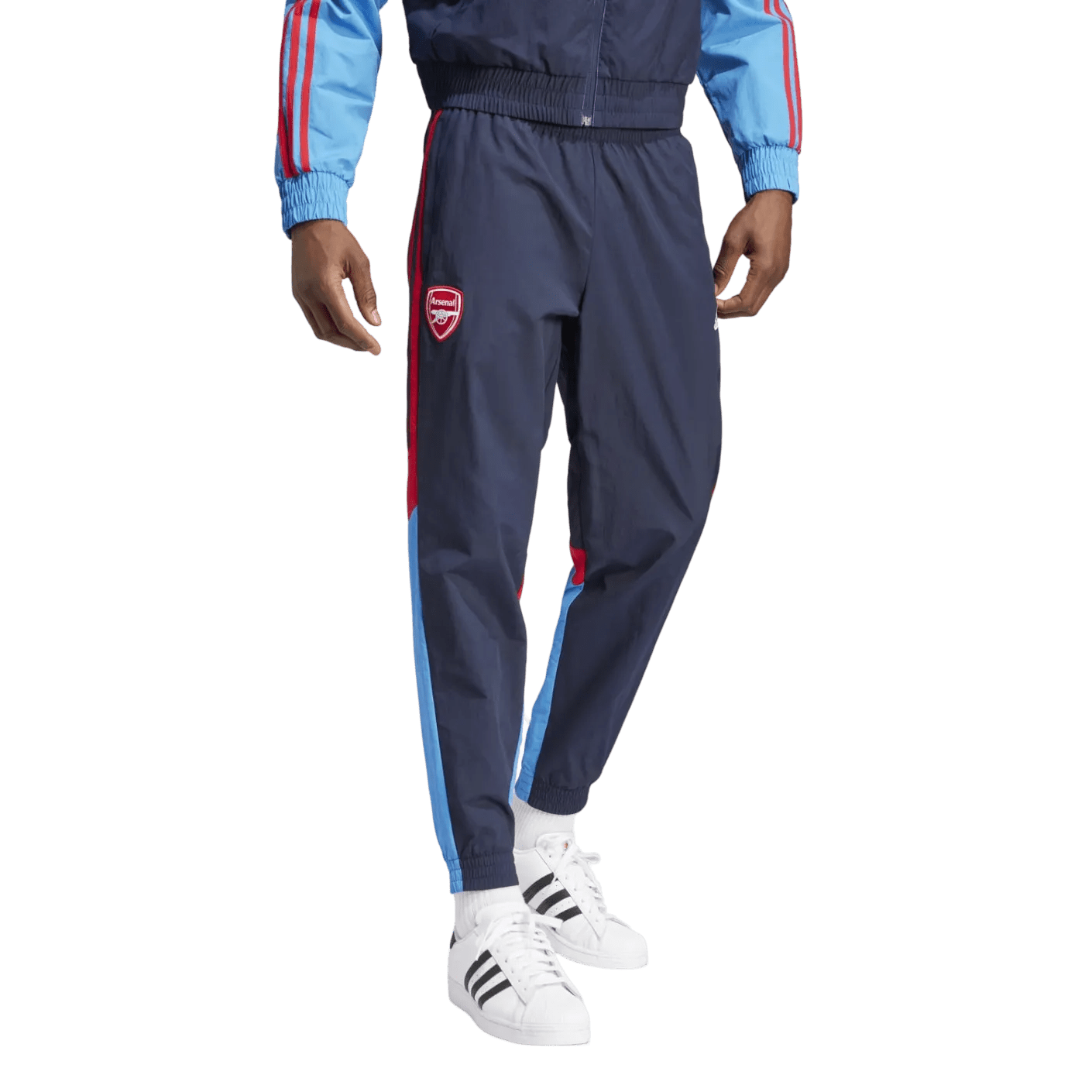 2024/2025 Highburry Football Tracksuit Black & Blue - Goatkits Store