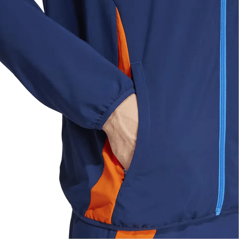 2024/2025 Juventus Blue Full Zipper Jacket + Long Pants - Goatkits Store