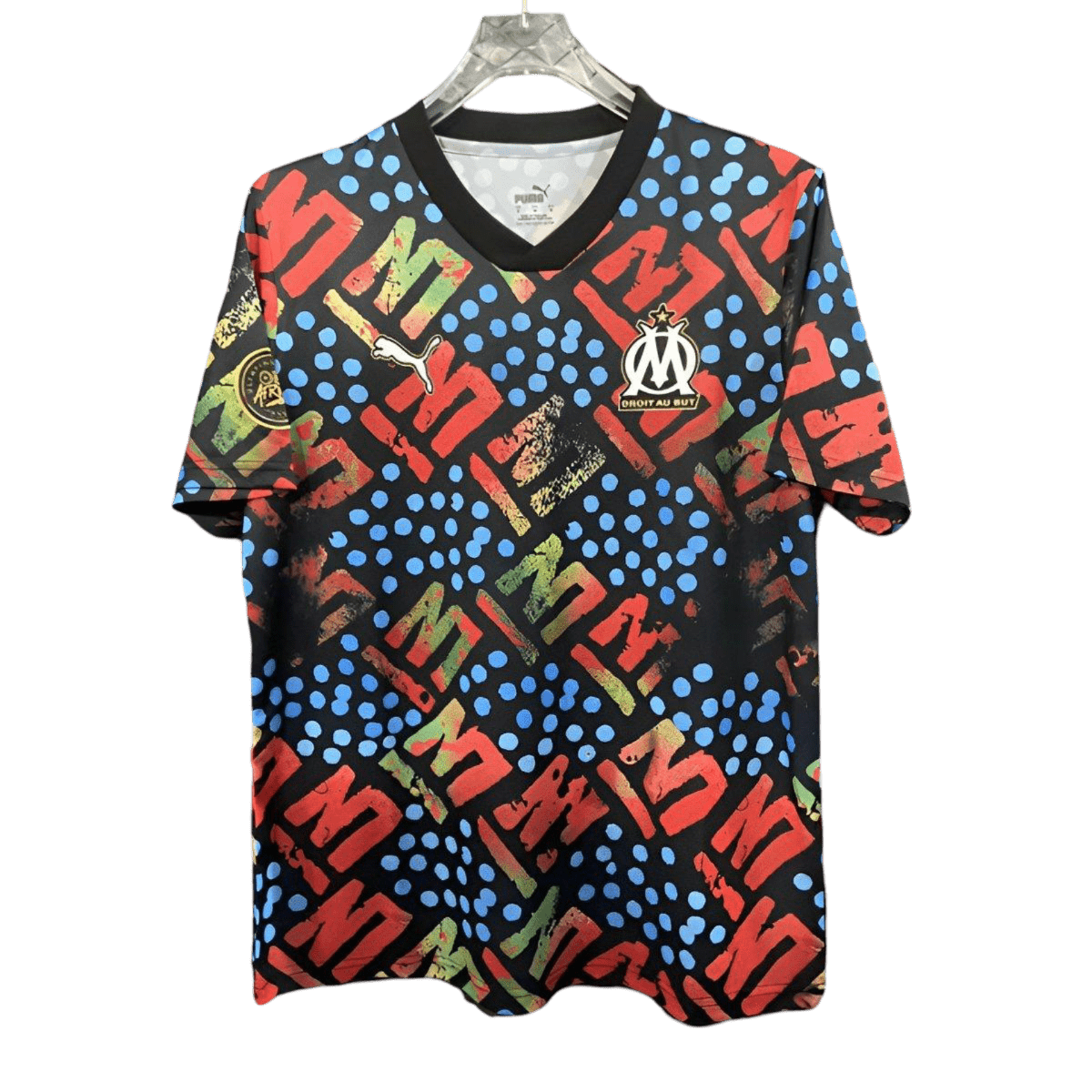 24/25 Olympique Marseille Africa Black Special Pre-Match Kit - Fan Version | Goatkits Store