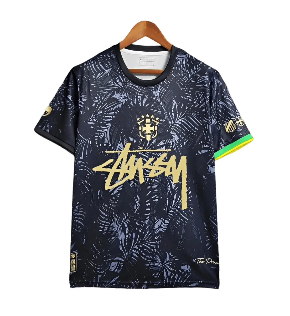 Brazil x Stussy Soccer Jersey - 2024 Limited Edition Jersey - Fan Version - Goatkits Store