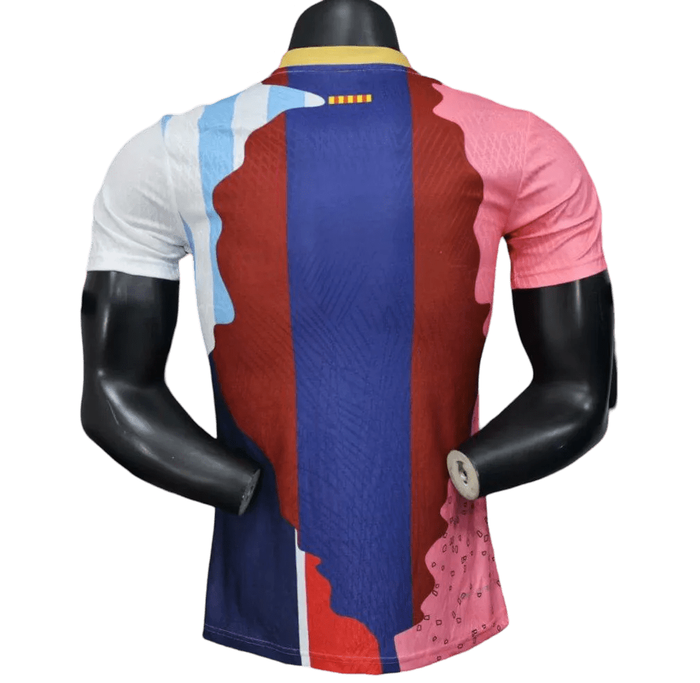Messi Mix Club Jersey showcasing Messi's career from Barcelona, PSG, to Inter Miami.