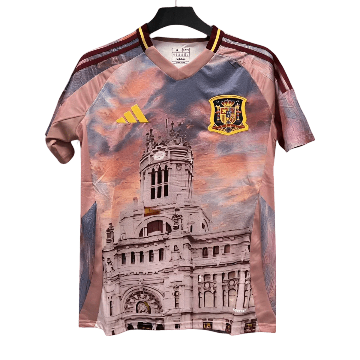 Spain Euro Trophy Plaza Cibeles Soccer Jersey - 2024 Limited Edition Jersey - Goatkits Store