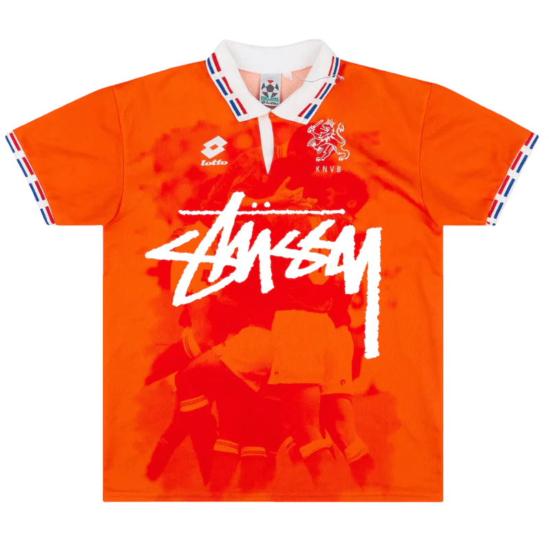 Stussy football jersey - Netherlands Limited Edition Jersey Fan Version - Goatkits Store