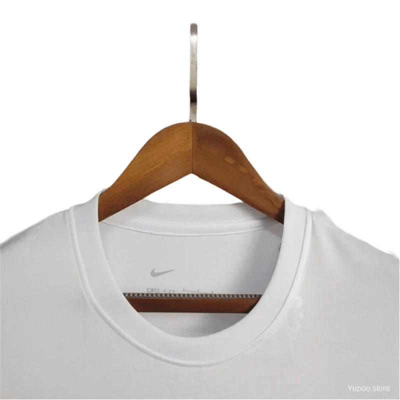 The Blues Soccer Jersey - 2024 White Limited Edition Jersey - Fan Version - Goatkits Store
