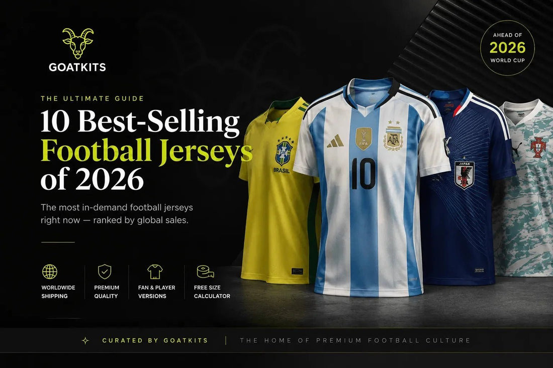 10 Best-Selling Football Jerseys of 2026 — The World Cup Season's Top Kits - Goatkits Store