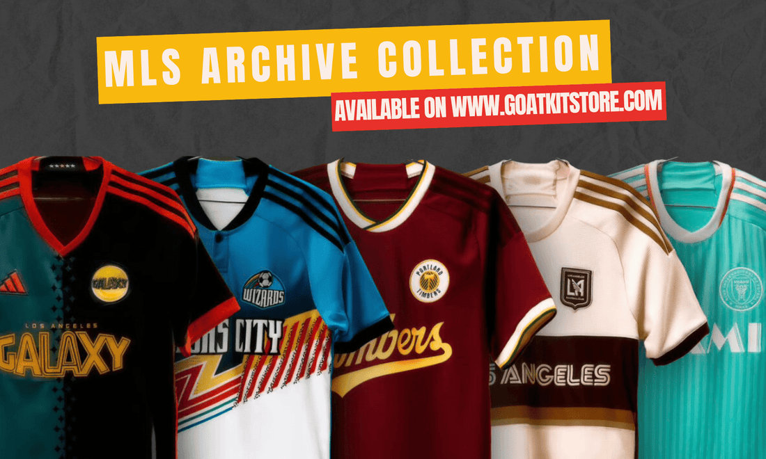 "MLS Unveils Retro-Inspired Third Kits for 2024: A Nostalgic Journey Through Soccer History" - Goatkits Store