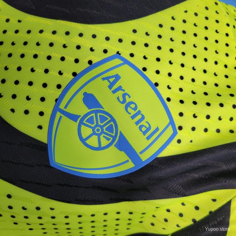 Arsenal 23/24 Away Kit - Player Version - Logo
