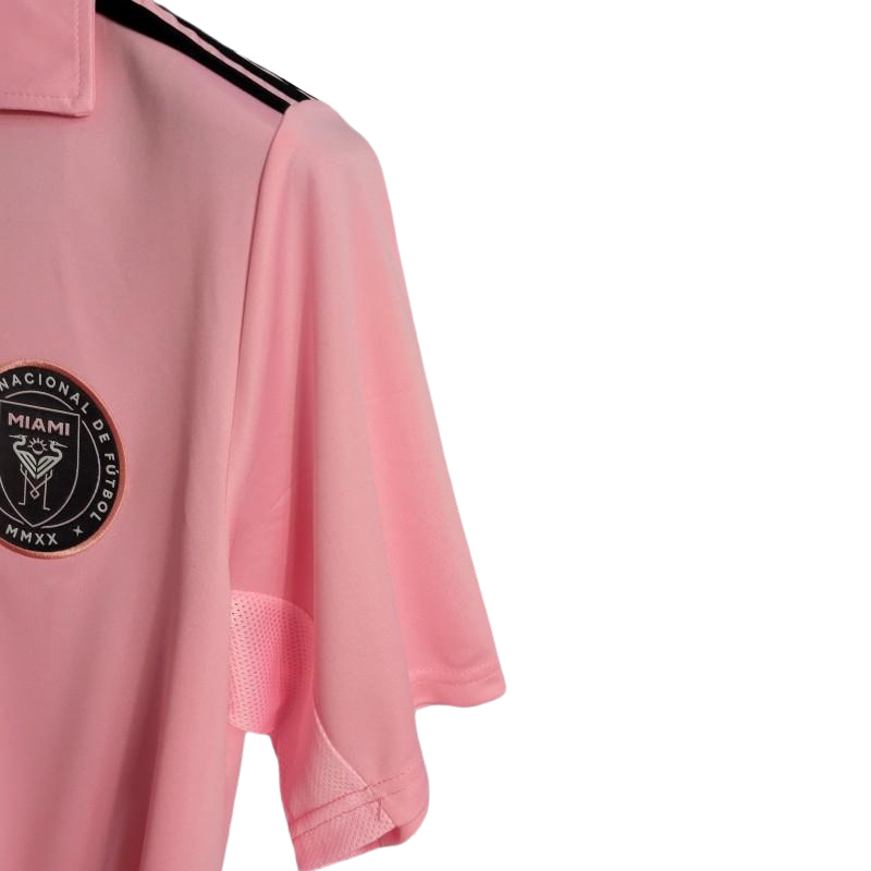 Inter Miami Home Pink MESSI 23-24 Fan Version Kit - Side
