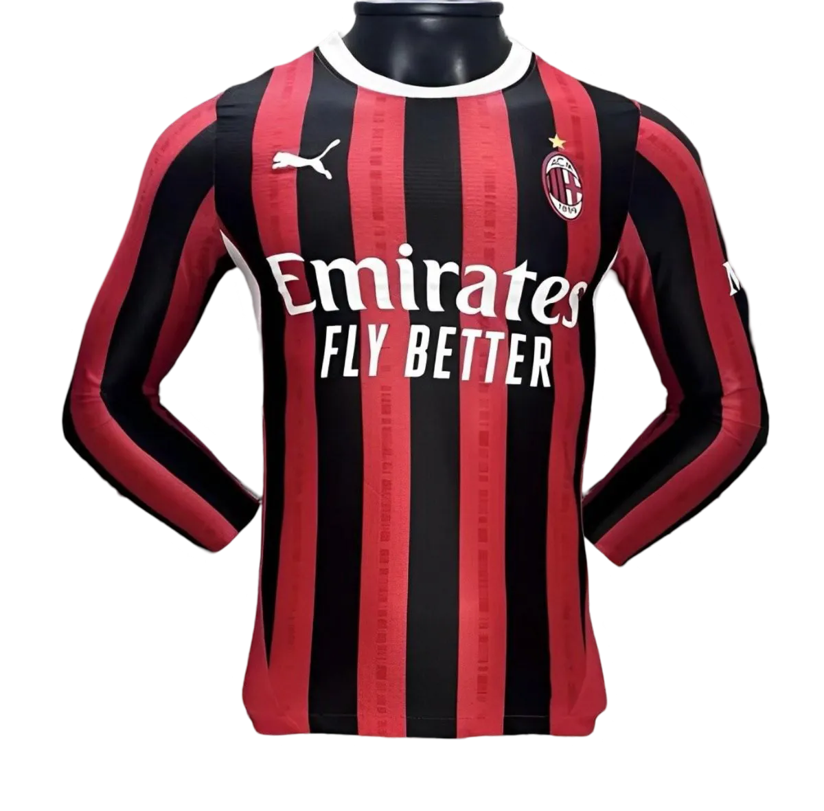 24/25 A.C Milan Long Sleeves Home kit - GoatGears Store