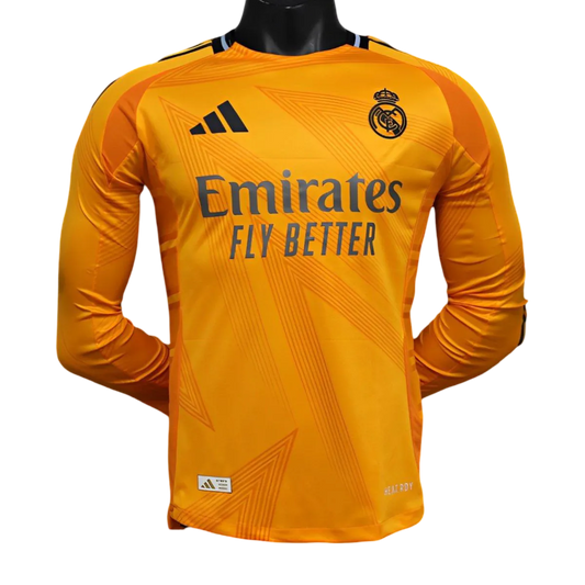 24/25 Real Madrid Long Sleeves Away kit - Goat Gears Store