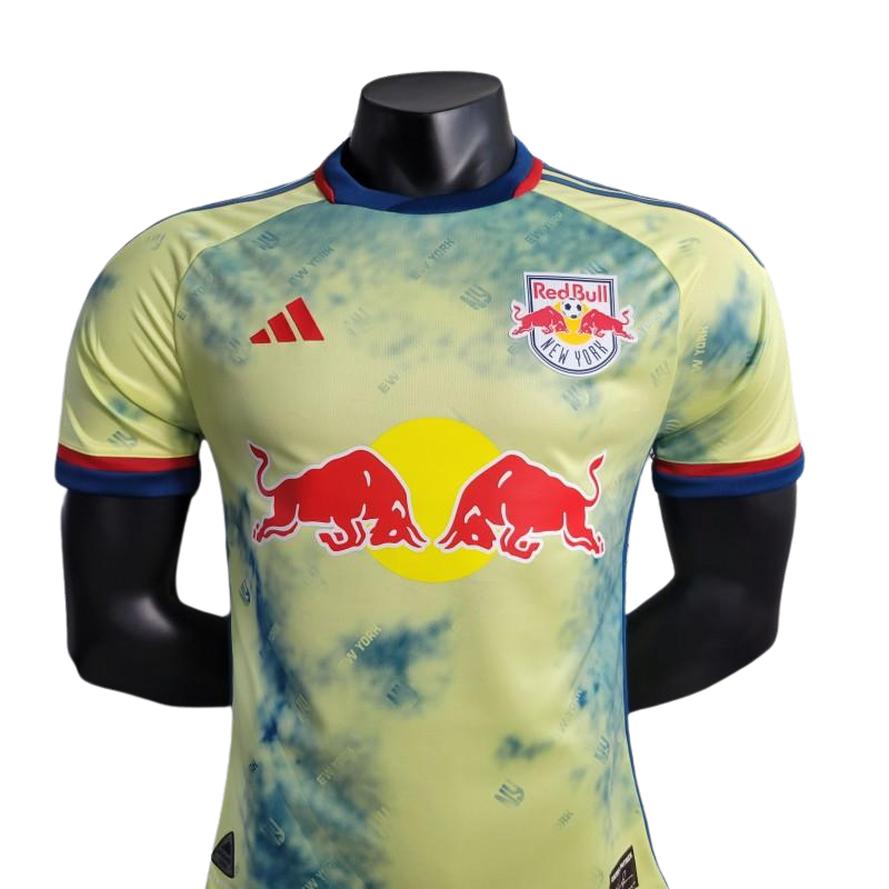 New York 23/24 Red Bulls Home Kit - Player Version - Front