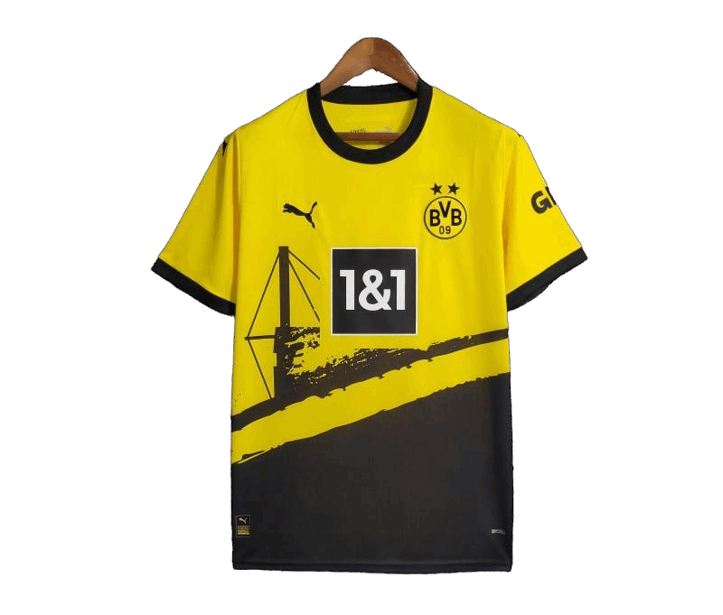23/24 Borussia Dortmund Home kit - Fan versionBorussia Dortmund 23/24 Home kit - Fan Version - Front