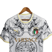2022/2023 Italy Versace Jersey White Kit - Special Edition | Fan Version