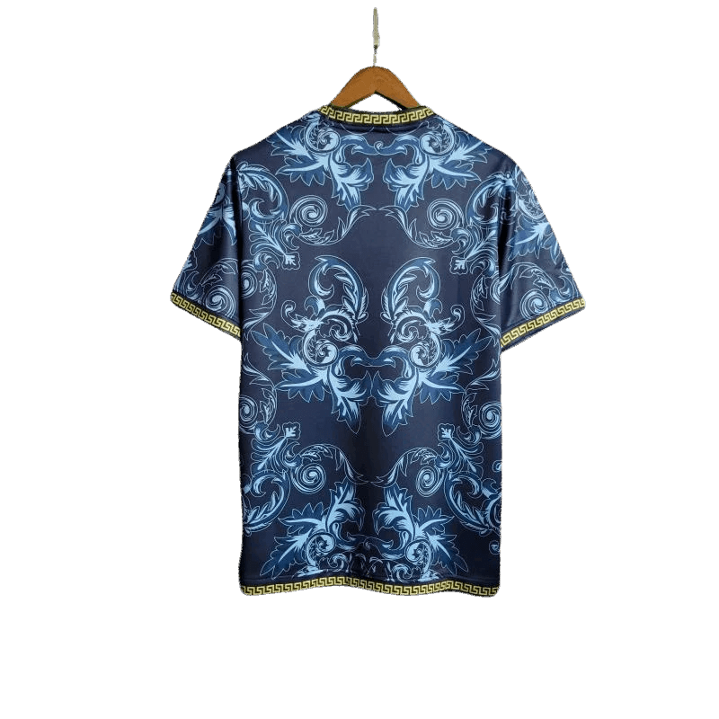 2022/2023 Italy Versace Jersey Blue Kit - Special Edition | Fan Version  at Goatkits Store