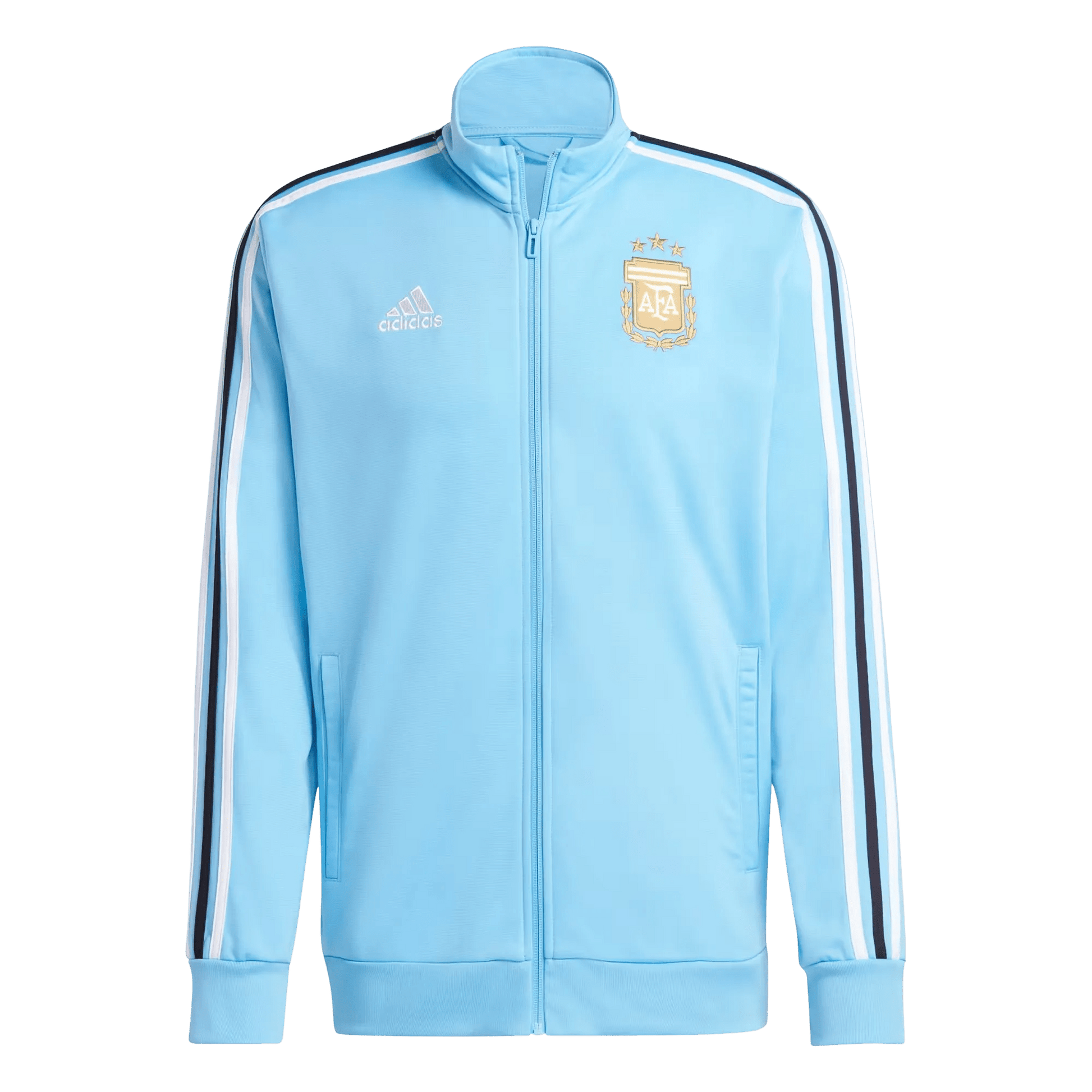 2024 Argentina Blue Full Zipper Jacket + Long Pants - Goatkits Store