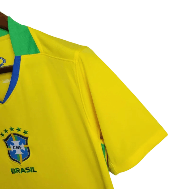 2024 Brazil Soccer Jersey Home - Fan Version - Goatkits Store