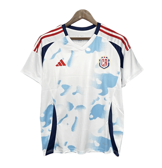 2024 Costa Rica Soccer Jersey Away - Fan Version, official Costa Rica soccer jersey, available at Goatkits Store.