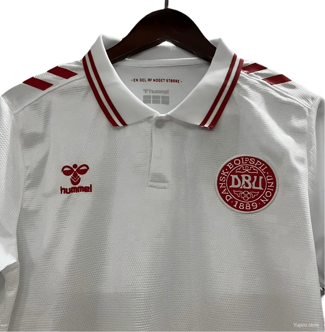 2024 Denmark Soccer Jersey Away - Fan Version - Goatkits Store