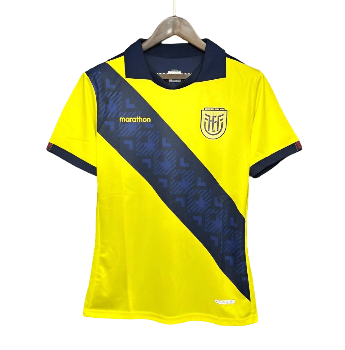 2024 Ecuador Soccer Jersey Home - Fan Version, official Ecuador soccer jersey, available at Goatkits Store.