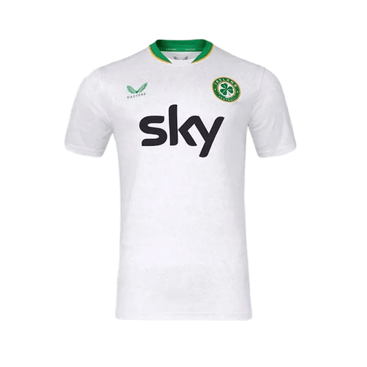 2024 Ireland Football Jersey Away - Fan Version, official Ireland football jersey, available at Goatkits Store.