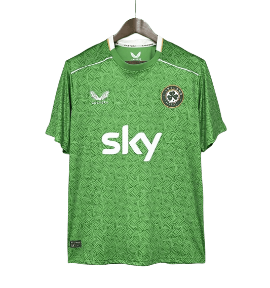 2024 Ireland Football Jersey Home - Fan Version, official Ireland football jersey, available at Goatkits Store.