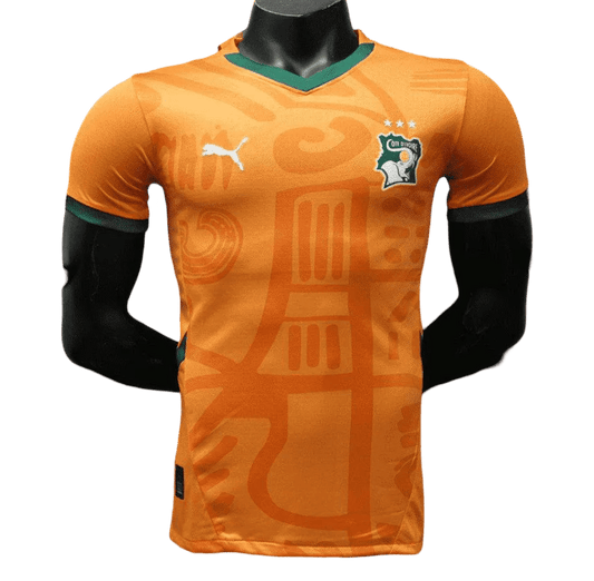 2024 Ivory Coast Jersey Home - Player Version, official Ivory Coast soccer jersey, available at Goatkits Store.