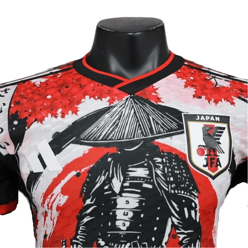 Rare Japan Black Samurai Football Kit, an exclusive release from GoatKits Store, made for elite football fans at GoatKits Store