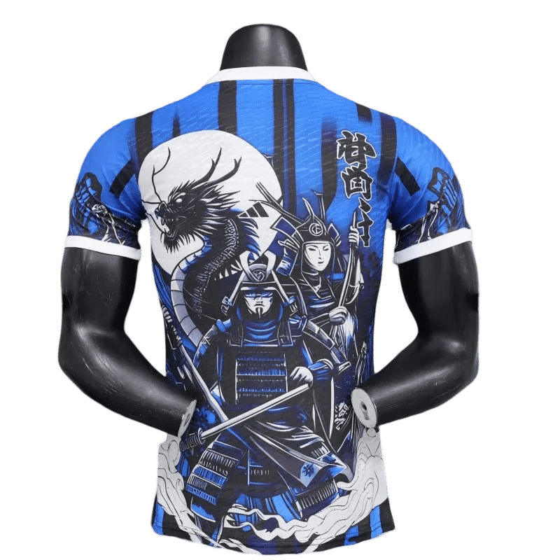 Official Japan Samurai Jersey 2024, blending warrior aesthetics with modern football fashion, now at GoatKits Store