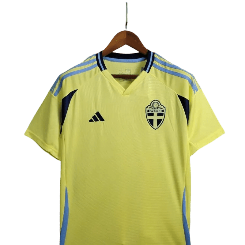 2024 Sweden Soccer Jersey Home - Fan Version - Goatkits Store