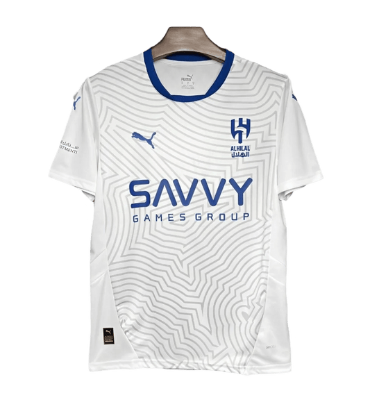 2024/2025 Al Hilal Jersey Saudi Away Kit - Fan Version, the ultimate Al Hilal jersey for football fans, available at Goatkits Store.