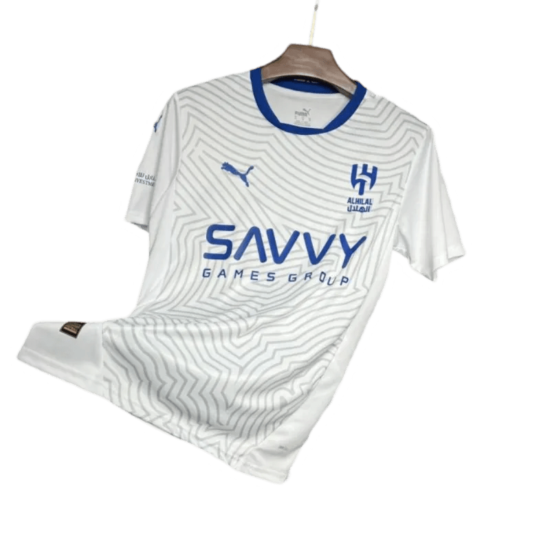 Al Hilal FC Away Jersey 2024, inspired by the champions of Saudi football.