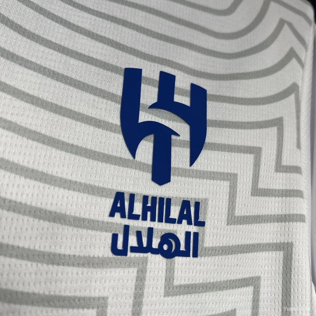 Official Al Hilal Jersey 2024/2025, featuring a stylish and breathable design for top performance.