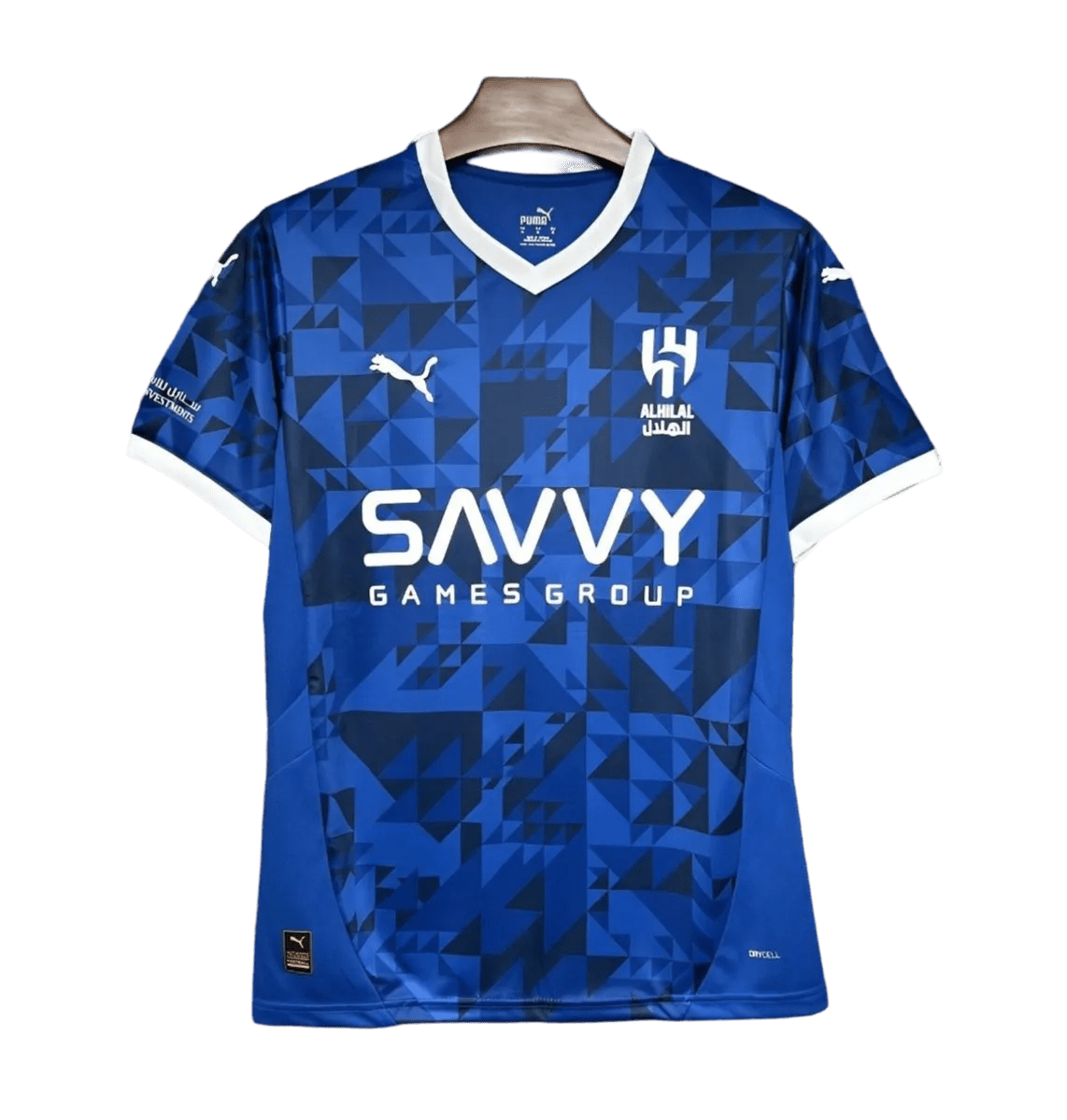 2024/2025 Al Hilal Jersey Saudi Home Kit - Fan Version, the ultimate Al Hilal jersey, available at Goatkits Store.