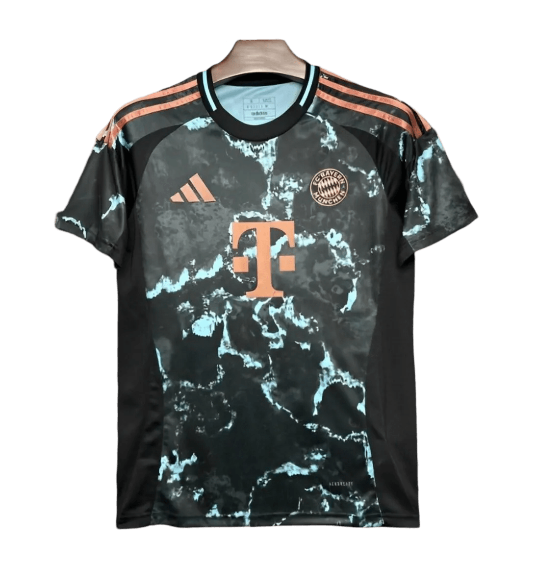 2024/2025 Bayern Munich Black Jersey - Away - Fan Version Front