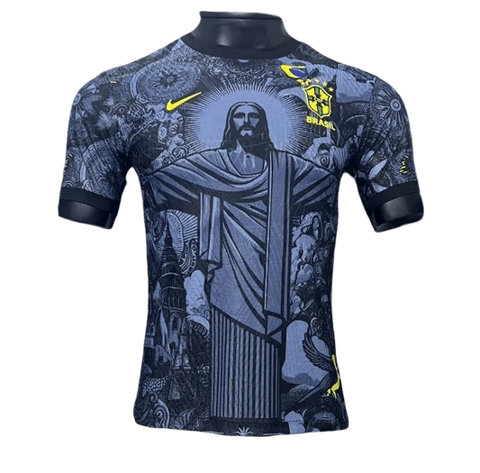 2024/2025 Brazil Jesus Jersey - Blue Player Version - Goatkits Store