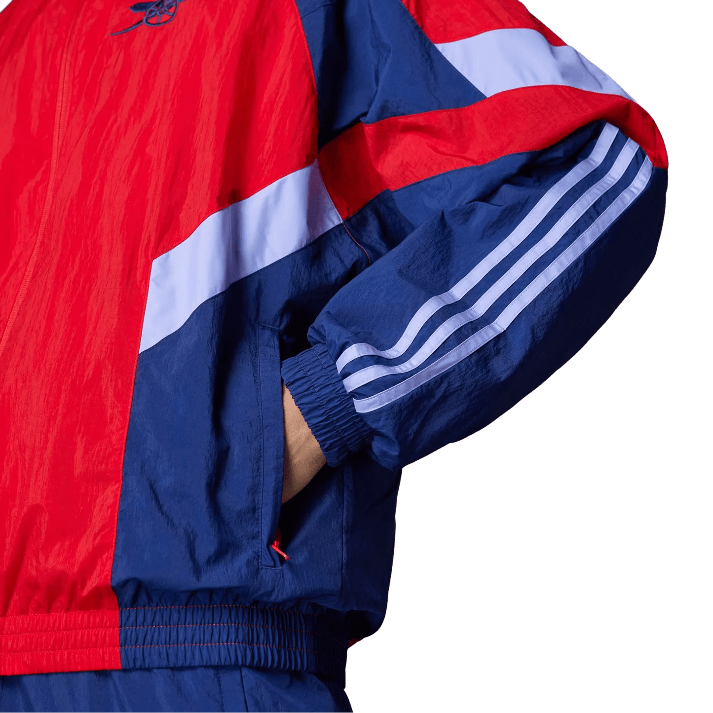 2024/2025 Highburry Blue & Red Full Zipper Jacket + Long Pants - Goatkits Store