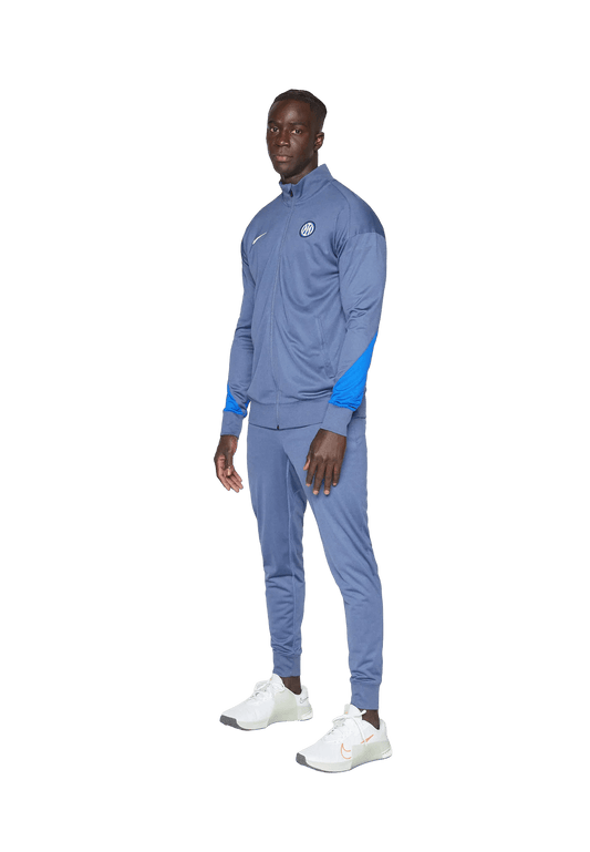 2024/2025 Inter Milan Blue Full Zipper Jacket + Long Pants - Goatkits Store