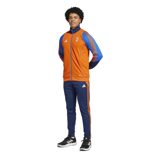 2024/2025 Juventus Orange Full Zipper Jacket + Long Pants - Goatkits Store