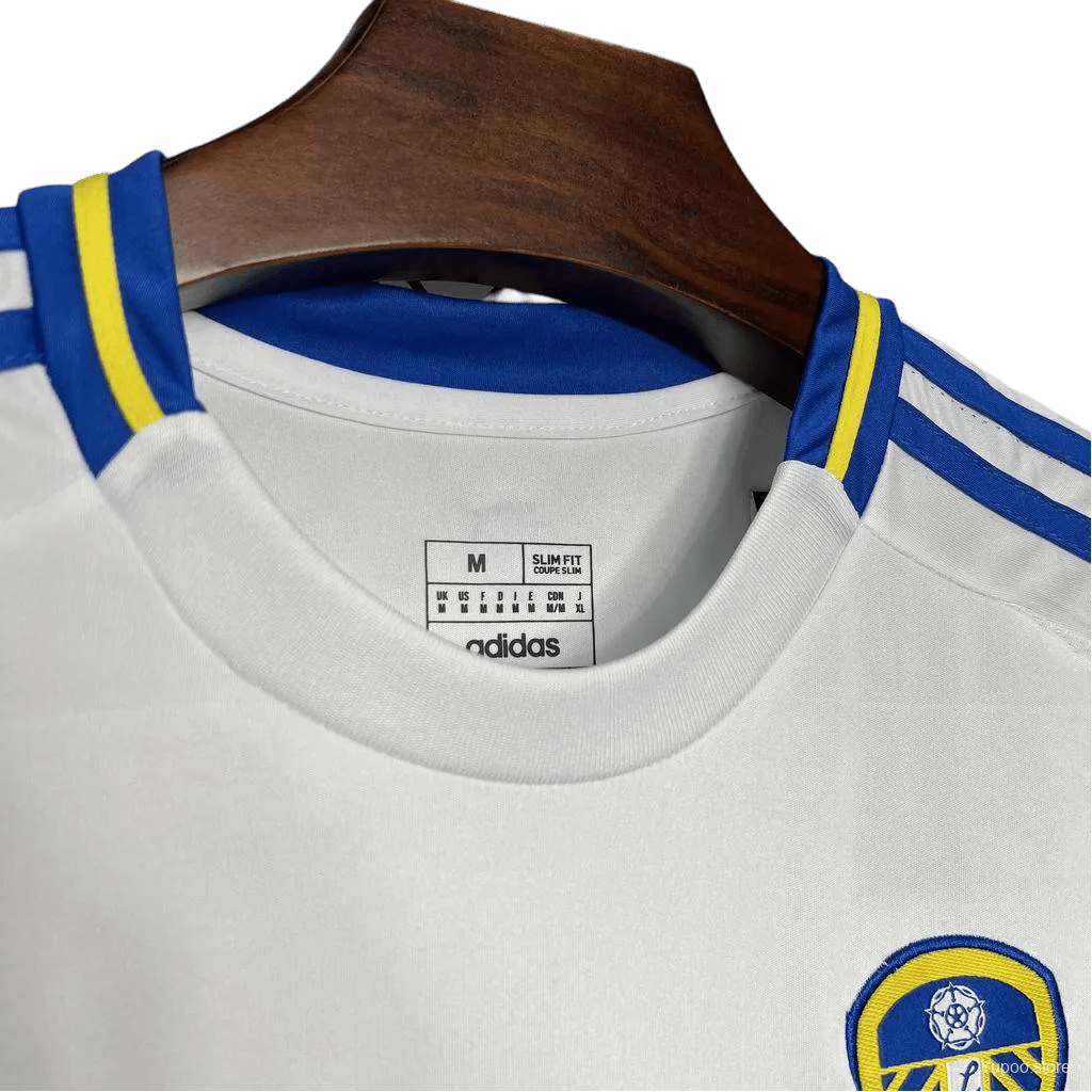 Limited Edition Leeds United Football Kit 2024, featuring the classic club colors in a modern look. A must-have for any fan of Leeds Kits.