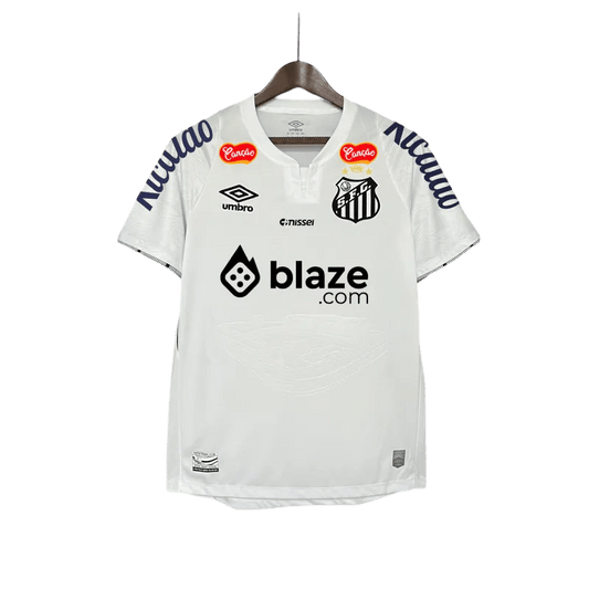 2024/2025 Neymar Santos Jersey Home Kit, an authentic Santos jersey available at Goatkits Store.