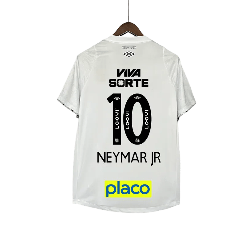 Neymar Santos FC Jersey 2024, designed for fans of Brazilian football and Neymar's early career.