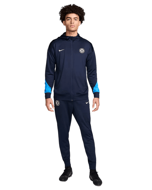 2024/2025 The Blues Blue Full Zipper Jacket + Long Pants - Goatkits Store