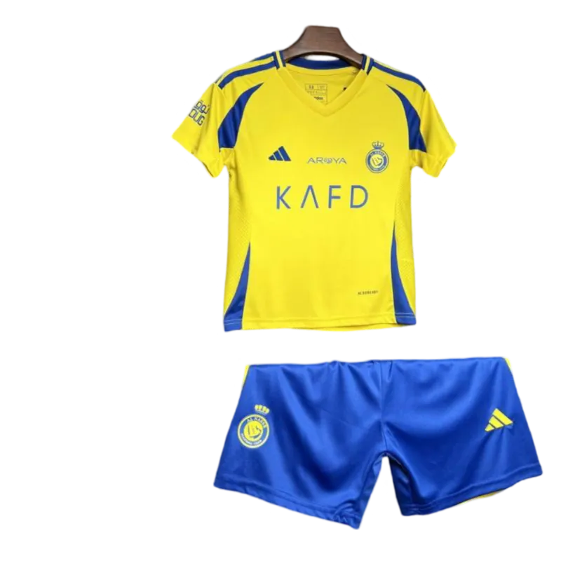 2024/2025 Al Nassr Home Kids & Junior kit | GoatGears Store