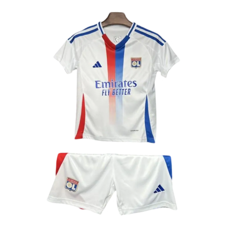 2024/2025 Olympique Lyon Home Kids & Junior kit | GoatGears Store